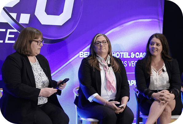 Women panelists at CXO 2.0 Conference