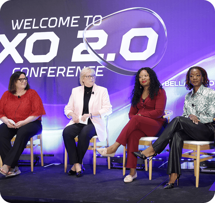 Panel of women leaders at CXO 2.0 Conference